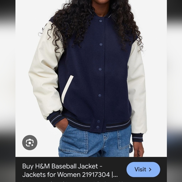 H&M Baseball Jacket - Picture 3 of 6